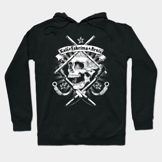 Eskrima Kali Arnis Hoodie by Black Tee Inc